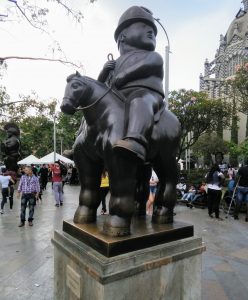 Botero-Statue in Medellín